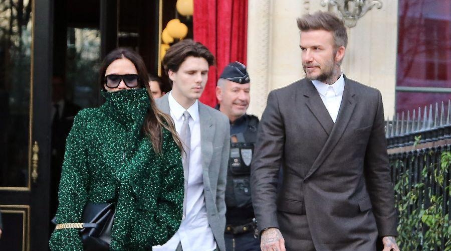 Victoria in David Beckham s sinom Cruzom. (foto: Profimedia)
