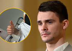 Tim Gajser po hudem padcu objavil fotografijo iz bolnišnice (FOTO)