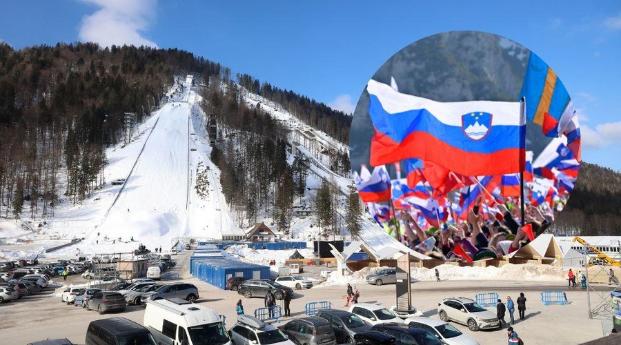 So v Kranjski Gori cene nastanitev poskočile v nebo? Navijači iščejo cenejše možnosti (preverite, kje) (foto: Žiga Živulovič jr./Bobo/fotomontaža)