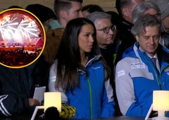 Začel se je največji športni dogodek leta! Na slavnostnem odprtju svetovnega prvenstva v Planici tudi Robert Golob in Tina Gaber