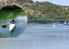 Svojci pogrešajo 50-letnega Roka: šel je veslat na Krko, a se ni vrnil