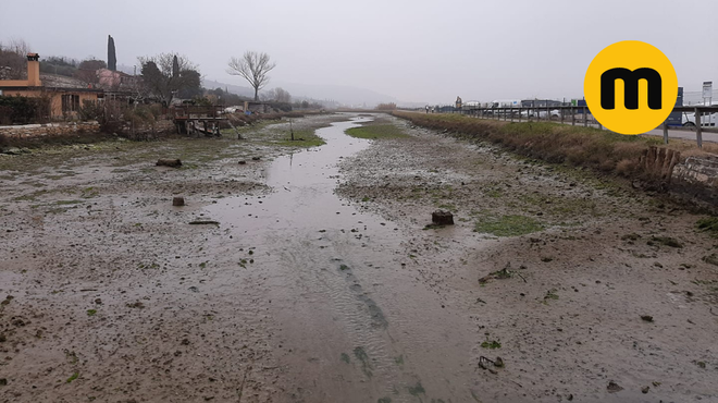Pritiska suša: znameniti beneški kanali lačni vode, kriza tudi v Sečovljah (foto: Veslaški klub Piran)