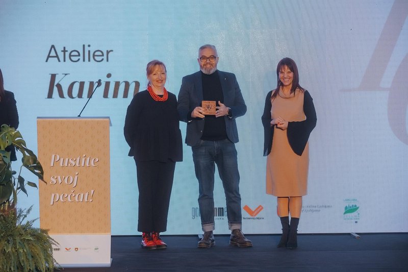 Med prejemniki priznanja je tudi butik Atelier Karim, katerega lastnik je chef Karim Merdjadi.