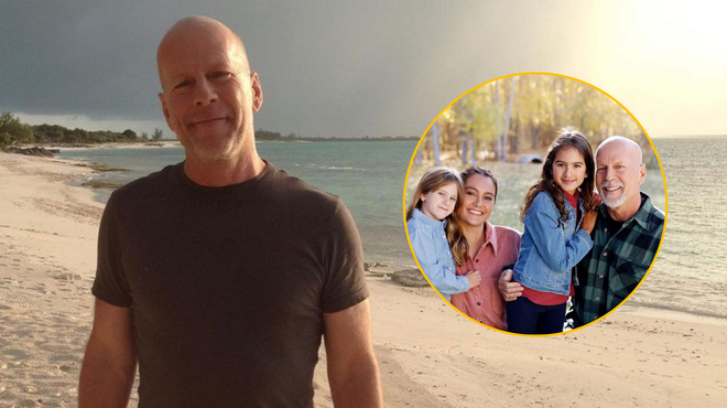 Bruce Willis in njegova bitka s časom: družina si ga želi ohraniti v lepem spominu (foto: Instagram/Bruce Willis/fotomontaža)