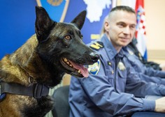 FOTO: Spoznajte psa Dona, glavno zvezdo uspešno zaključene policijske preiskave