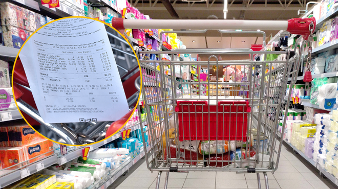Čeprav ste se navadili, da računa ob nakupu ne vzamete: tega nikar več ne počnite, doleti vas lahko kazen (foto: Žiga Živulović jr./BOBO/fotomontaža)