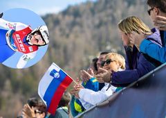 V Planici je pesti stiskala tudi predsednica: "Občudujem vašo neustrašnost"