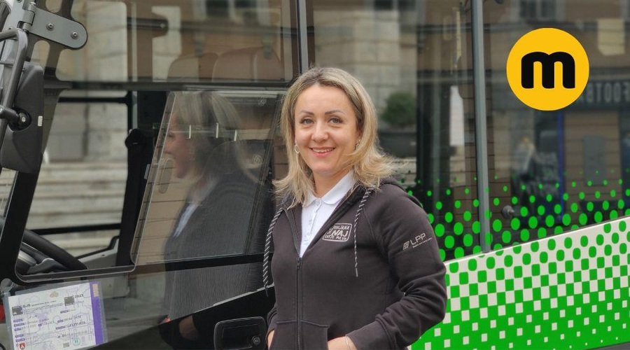 Blažena v moški družbi: Nevenka je edina dama, ki po Ljubljani vozi Kavalirja (pojasnila je, zakaj je to njena sanjska služba) (foto: Špela Šimenc)