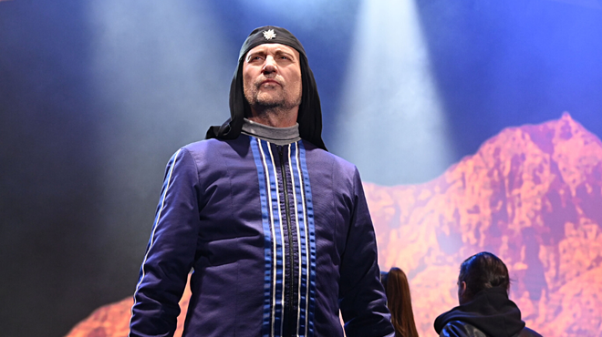 Laibach niso pristali na zahteve Ukrajine: koncert so odpovedali (foto: Žiga Živulović jr./BOBO)