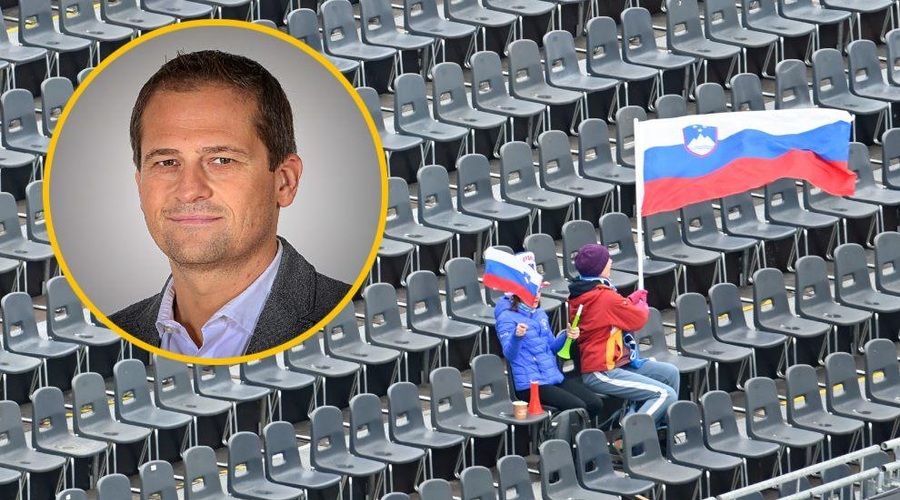 Organizatorji v Planici s prstom kažejo na krivce za slab obisk: covid-19, vojna v Ukrajini, advent in celo svetovno nogometno prvenstvo! (foto: Profimedia/Žiga Živulovič jr./Bobo/fotomontaža)