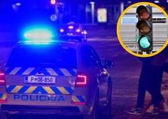 Voznica na križišču trčila v mladoletnega pešča, odpeljali so ga v bolnišnico