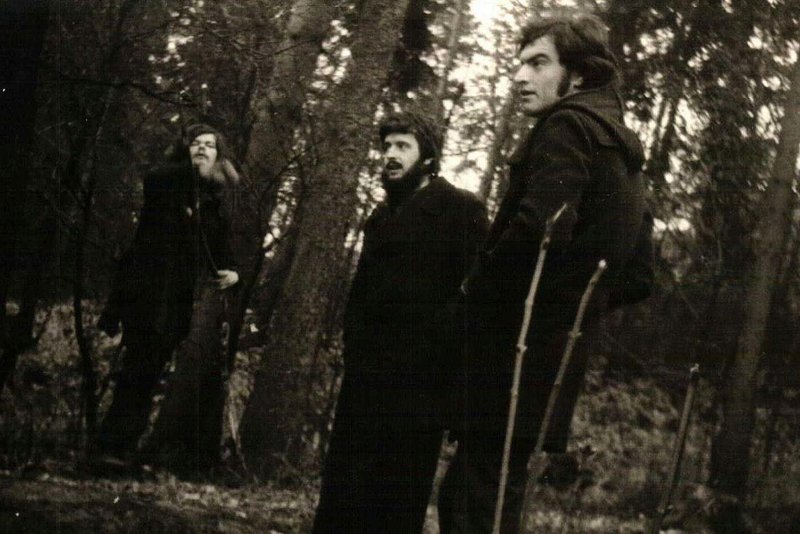 Tomo Podgornik, Lado Planko, Andrej Medved v Mostecu, leta 1972