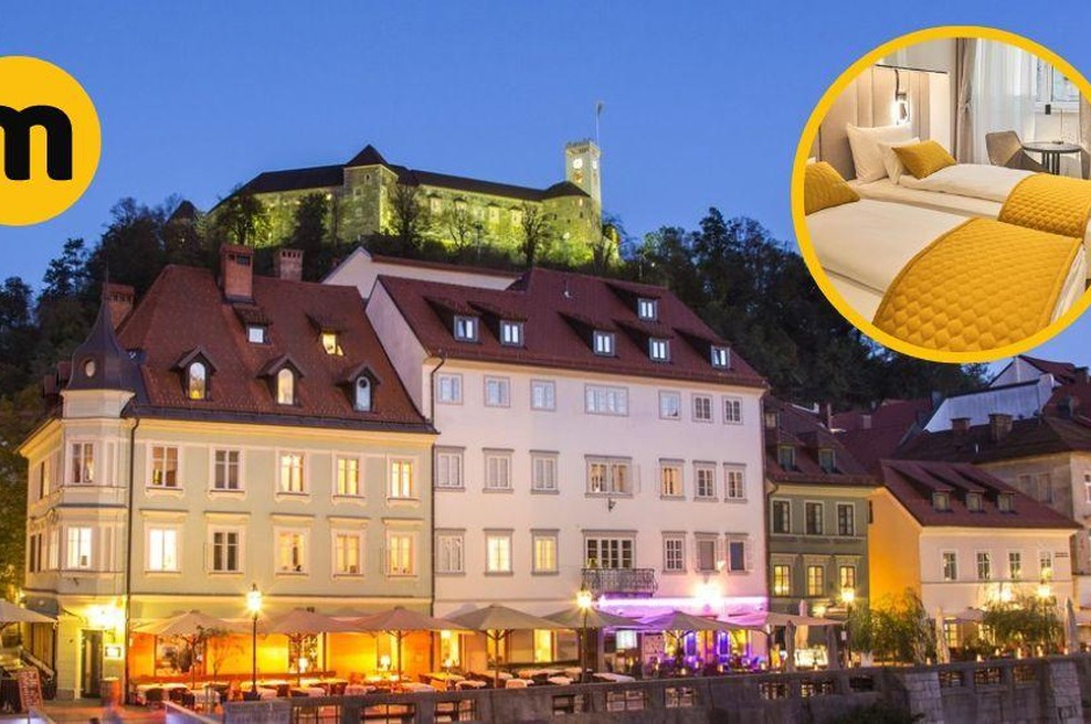 FOTO in VIDEO: Obiskali smo najnovejši hotel v Ljubljani. Kako je videti njihova najbolj luksuzna soba? (foto: Profimedia/Booking/fotomontaža)