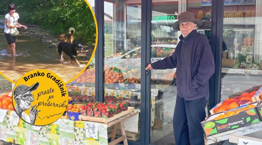 Moje popotovanje od Slamiča do Zorice 1 (ali kdor išče, ta ne najde) (foto: Branko Gradišnik/fotomontaža)