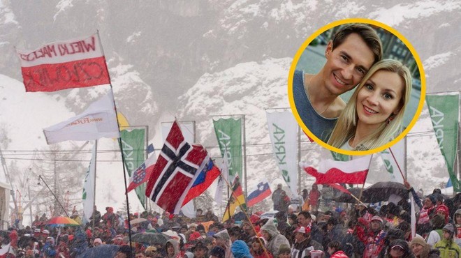 Ljubezen je v zraku: olimpijski prvak je v Planici spoznal svojo bodočo ženo (foto: Profimedia/Instagram/Kamil Stoch/fotomontaža)