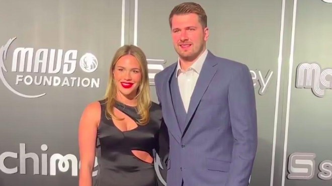 Luka Dončić spregovoril o razmerju z Anamario Goltes: "Ona sploh ne mara košarke" (VIDEO) (foto: Twitter/Dallas)