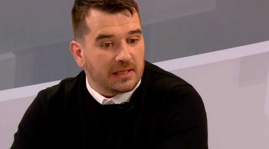 V oddaji Pod prečko: športni direktor Olimpije pojasnil, da so očitki o "prevarantih" v upravi neutemeljeni (foto: Sportklub/posnetek zaslona)