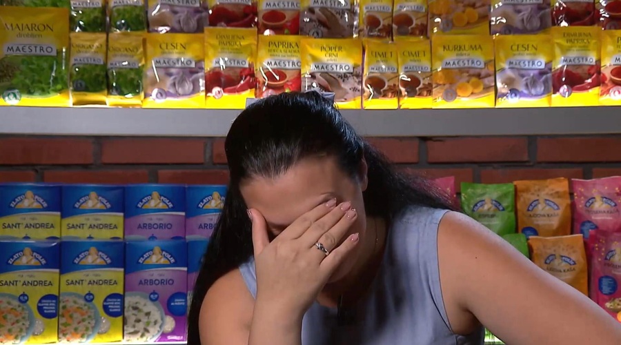 MasterChef tekmovalka v solzah pojasnila: sinova bolezen jo je naučila drugačnega kuhanja (foto: Voyo/posnetek zaslona)