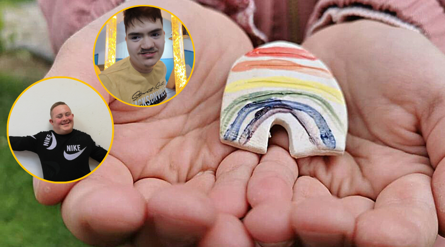 Otroci s posebnimi potrebami želijo nasmeh na obraz narisati tudi vam: njihov projekt vas bo očaral (FOTO in VIDEO) (foto: Facebook/S-factor/OŠ Milke Šobar/fotomontaža)