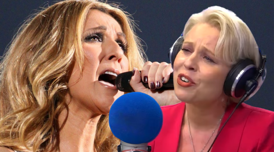 Urška Klakočar Zupančič kot Celine Dion: predsednica državnega zbora navdušila s svojim glasom (foto: Profimedia/Facebook/Radio Robin/posnetek zaslona/fotomontaža)