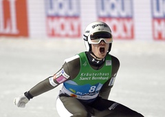 Zmaga gre v Slovenijo: Anže Lanišek s fantastičnim skokom slavil v Holmenkollnu