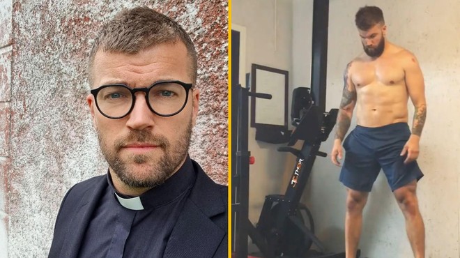 Spoznajte duhovnika s telesom, kot bi ga ročno oblikoval bog (foto: Instagram/crossfitpriest)