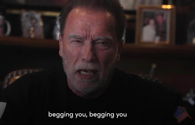 Arnold Schwarzenegger: "Še nobeno gibanje, ki bi temeljilo na sovraštvu, ni bilo uspešno!" (foto: profimedia)