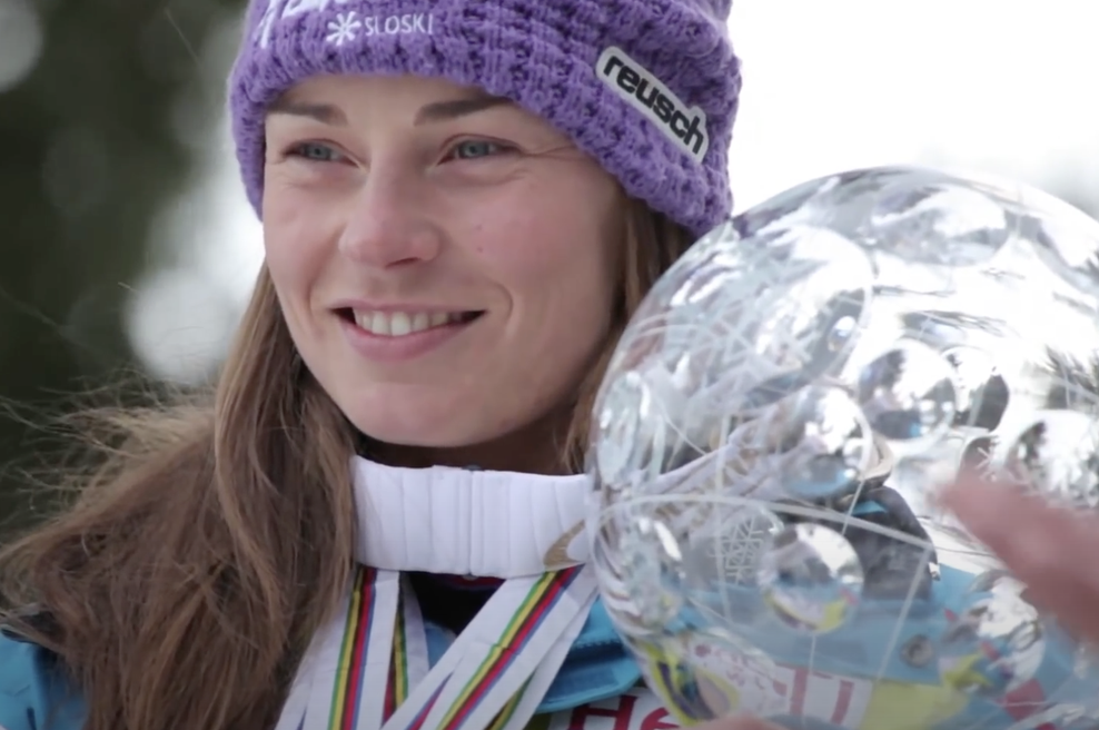 Dan, ko je vsa Slovenija dihala s Tino Maze: mineva 10 let od enega največjih slovenskih športnih uspehov (foto: YouTube/FIS Alpine/posnetek zaslona)