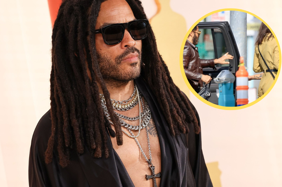 Lenny Kravitz ni več samski? Slavnega lomilca src ujeli z veliko mlajšo manekenko (FOTO) (foto: Profimedia)