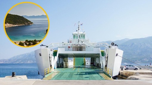 Idilični hrvaški turistični biser pretresla tragedija: voznik v trajektnem pristanišču zapeljal v morje, ena oseba izgubila življenje