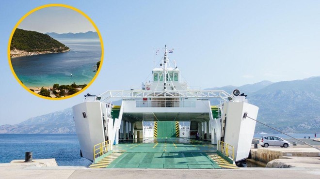 Idilični hrvaški turistični biser pretresla tragedija: voznik v trajektnem pristanišču zapeljal v morje, ena oseba izgubila življenje (foto: Profimedia/fotomontaža)