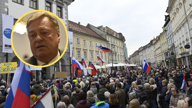 Janković se je odzval na proteste proti njemu, zanima ga ena stvar (foto: Žiga Živulovič jr./Bobo/fotomontaža)
