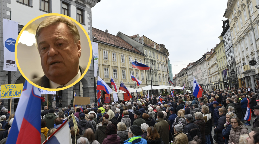 Janković se je odzval na proteste proti njemu, zanima ga ena stvar (foto: Žiga Živulovič jr./Bobo/fotomontaža)