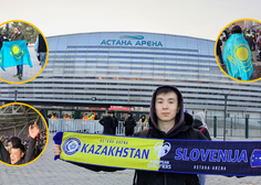 Bili smo v Kazahstanu, kjer je Slovenija naredila prvi korak za Euro 2024: "Oblak, podarite majico ali avtogram, sem vaš oboževalec"