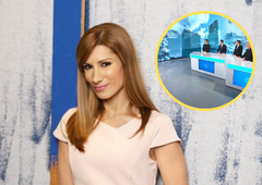 Drzna izbira: Erika Žnidaršič začetek pomladi zaznamovala z zelo energično modno kombinacijo