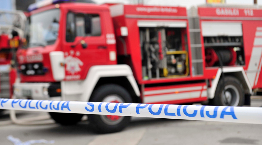 Prijeli osumljenca požigov v Ljubljani: v preteklosti so ga že obravnavali za podobna kazniva dejanja (foto: Srdjan Živulovič/Bobo)