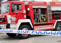 Dramatični prizori v Ljubljani: kar 22 gasilcev se je borilo s požarom v prestolnici (znane prve podrobnosti)
