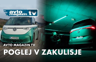 Poglejte v zakulisje snemanja Avto magazinovih video vsebin