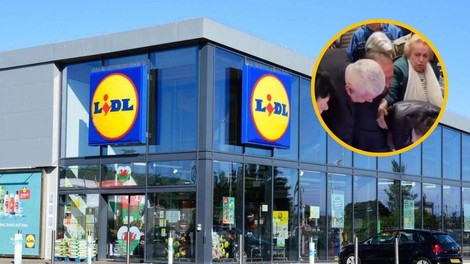 V Lidlu je nastal kaos: starejši občani vpili drug na drugega zaradi ... (VIDEO)