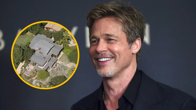 Brad Pitt prodal hišo, kjer sta do ločitve živela z Angelino Jolie: iztržil je vrtoglav znesek (foto: Profimedia/fotomontaža)