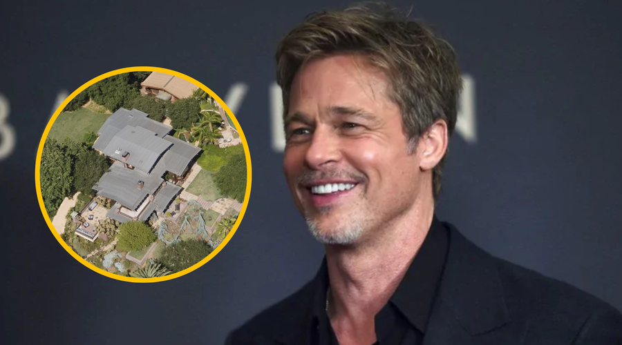 Brad Pitt prodal hišo, kjer sta do ločitve živela z Angelino Jolie: iztržil je vrtoglav znesek (foto: Profimedia/fotomontaža)
