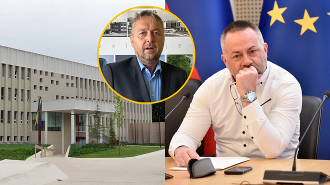 Direktor ZD Velenje o sumu kaznivega dejanja: "Nujno vozilo ni taksi služba." Kaj na to pravi zdravstveni minister? (foto: Facebook/Youtube/Zdravstveni dom Velenje/BOBO/fotomontaža)