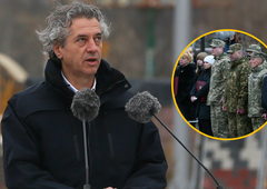 Robert Golob Ukrajince nagovoril v ukrajinščini: "Skupaj z vami smo tudi mi kozaškega rodu" (VIDEO)