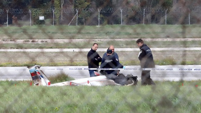 Dva mrtva v letalski nesreči zasebnega letala (foto: Srečko Niketic/PIXSELL/Bobo)