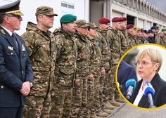 Nataša Pirc Musar zadovoljna s stanjem slovenske vojske: "Sposobna je braniti suverenost in ozemeljsko celovitost države"