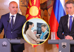 Tudi Vlada Republike Slovenije objavila fotografije Tine Gaber: poglejte, kaj je tokrat počela Golobova srčna izbranka (FOTO)