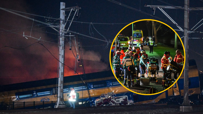 V hudi nesreči se je iztiril vlak: najmanj ena oseba umrla, več huje poškodovanih (FOTO) (foto: Profimedia/fotomontaža)