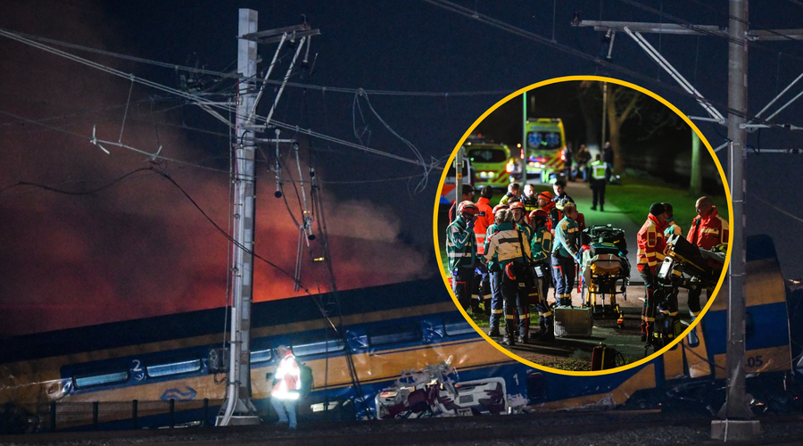 V hudi nesreči se je iztiril vlak: najmanj ena oseba umrla, več huje poškodovanih (FOTO) (foto: Profimedia/fotomontaža)