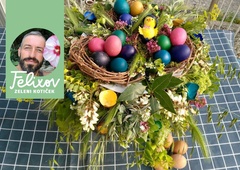 Kako si sami naredite unikaten, poceni in okolju prijazen velikonočni venček