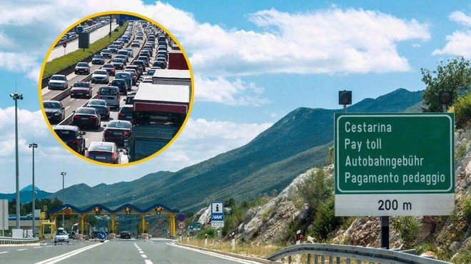 Koliko časa se bomo med dopusti na Hrvaškem še drenjali na cestninskih postajah? (imamo odgovor) (foto: Profimedia/fotomontaža)